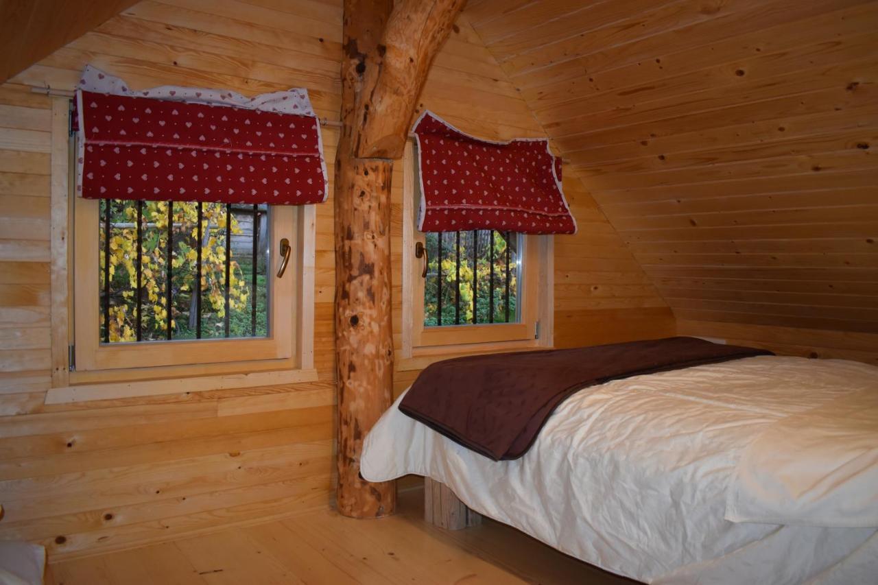 Вилла Glamping Organic Farm Slibar Тржич Экстерьер фото