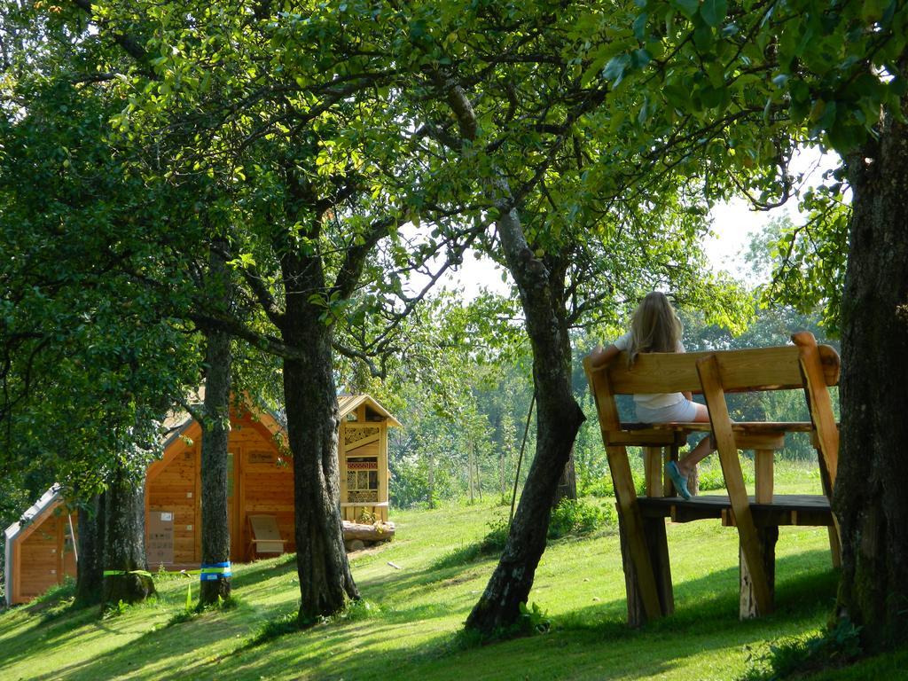 Вилла Glamping Organic Farm Slibar Тржич Экстерьер фото