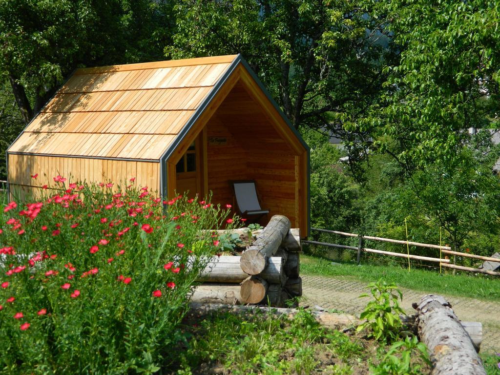 Вилла Glamping Organic Farm Slibar Тржич Экстерьер фото