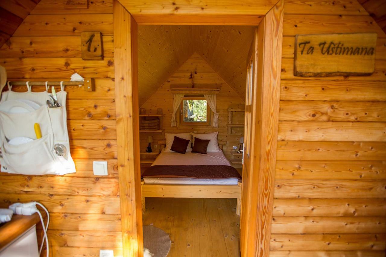 Вилла Glamping Organic Farm Slibar Тржич Экстерьер фото