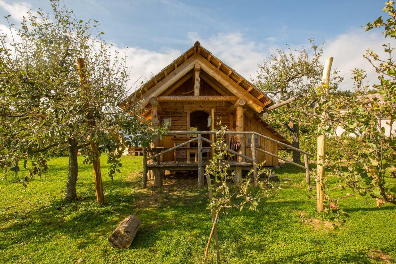 Вилла Glamping Organic Farm Slibar Тржич Экстерьер фото