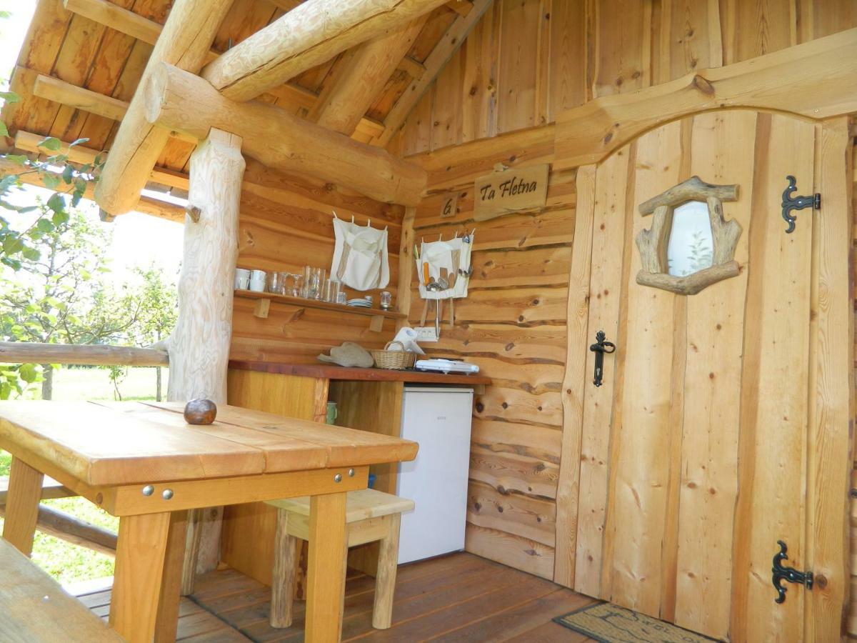 Вилла Glamping Organic Farm Slibar Тржич Экстерьер фото